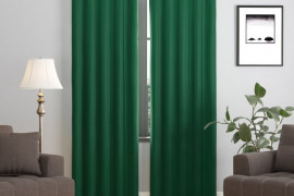 Emerald Green Velvet Curtains