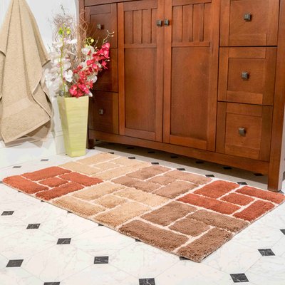 Adobe Cotton Rectangle Bath Rug