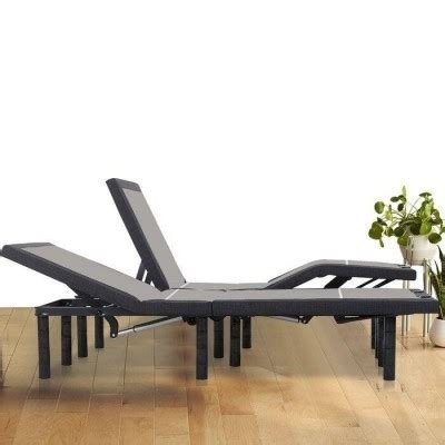 Split California King Wireless Remote Massage Zero Gravity Adjustable Bed Base