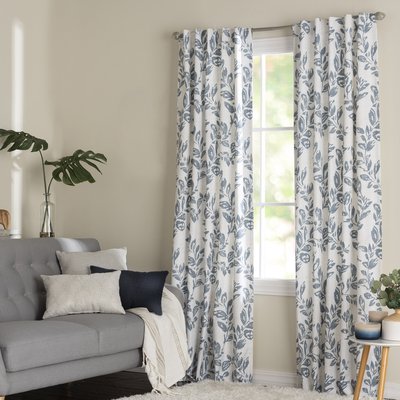 Cream Polyester Single Shower Curtain