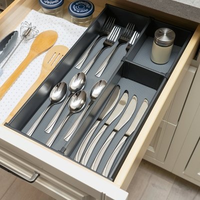 Metal Makeup Organizer Tray