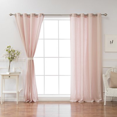 Neutral Linen Single Shower Curtain