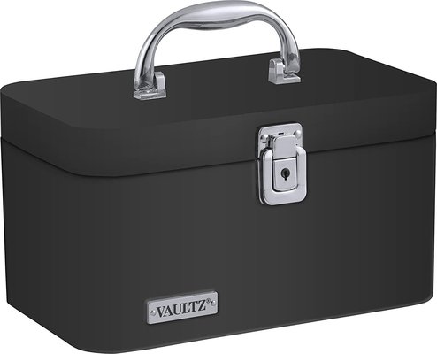Portable Makeup Organizer Bag in Black