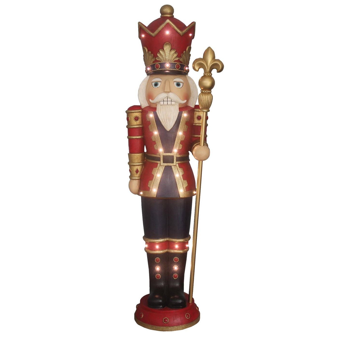 Fiberglass King Nutcracker