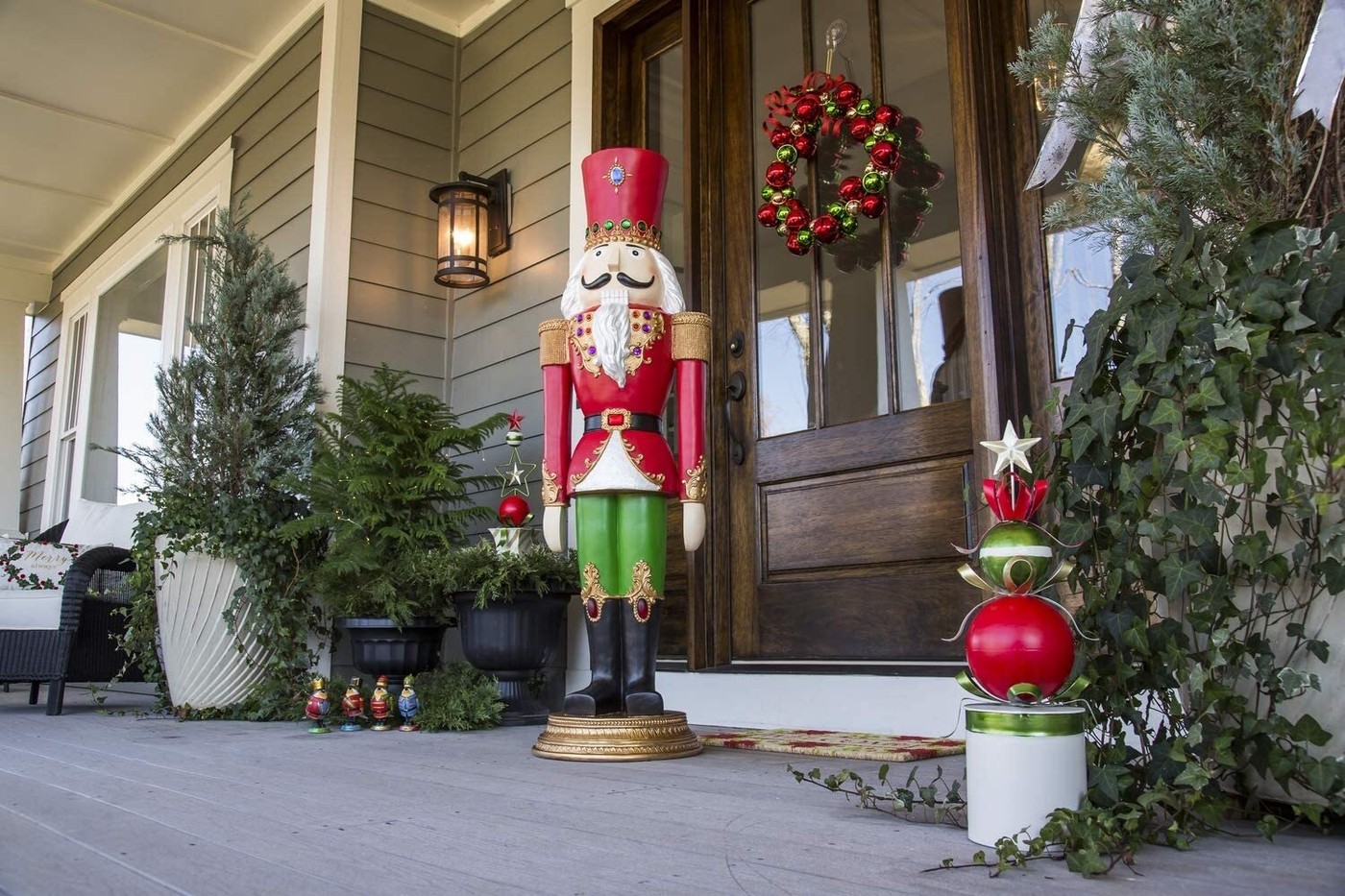 Nutcracker Statement Garden Statue