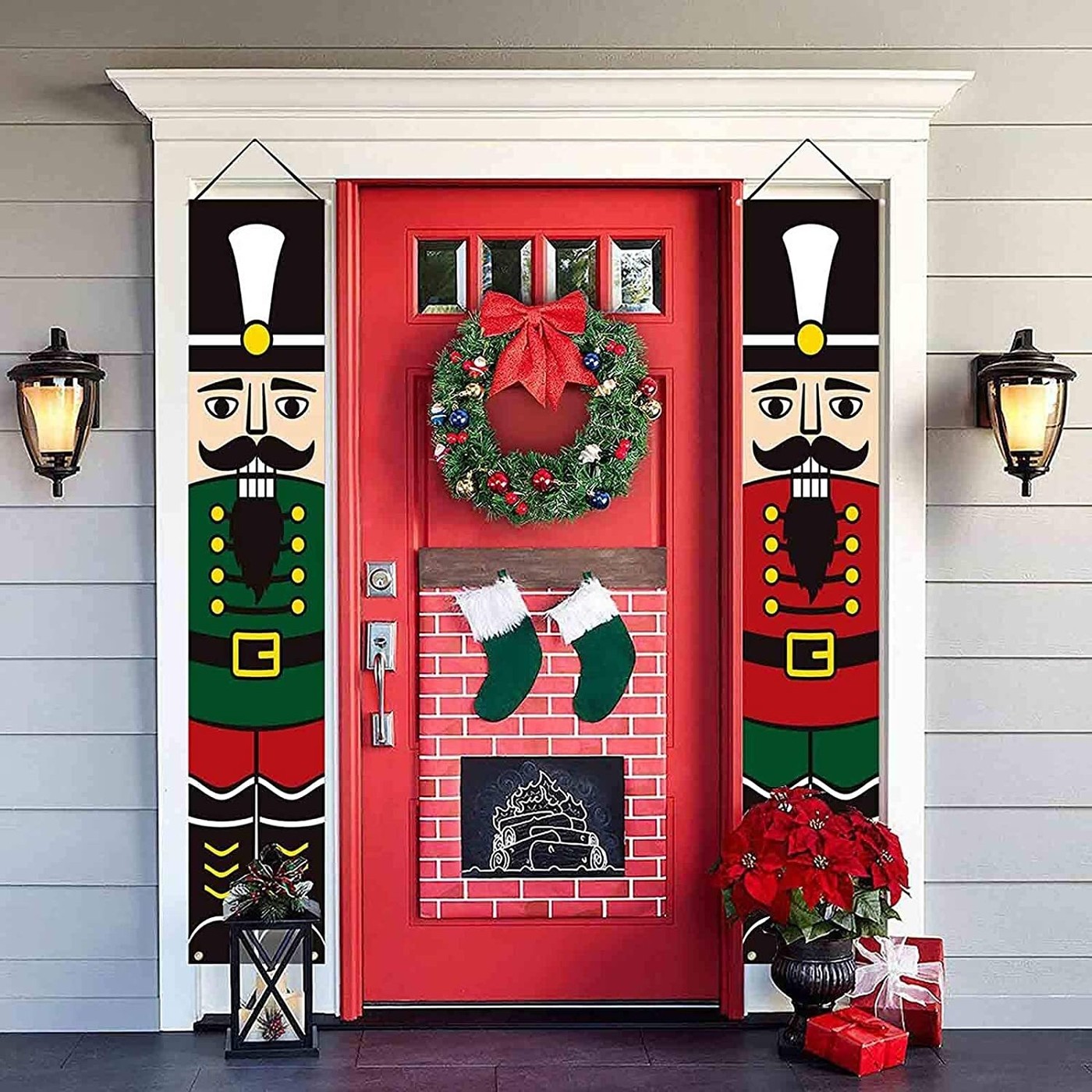 Nutcracker Vertical Christmas Signs
