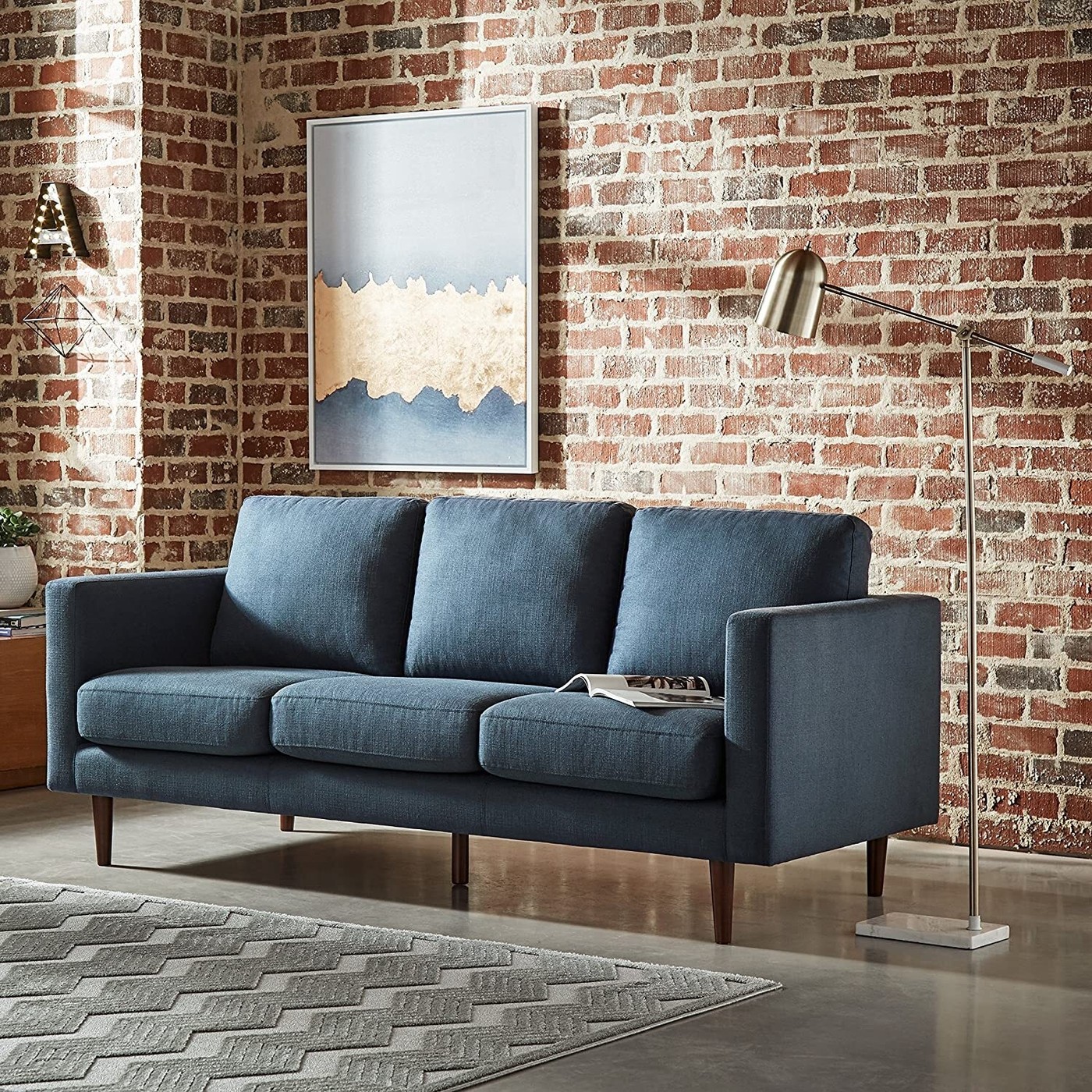 Denim Couch