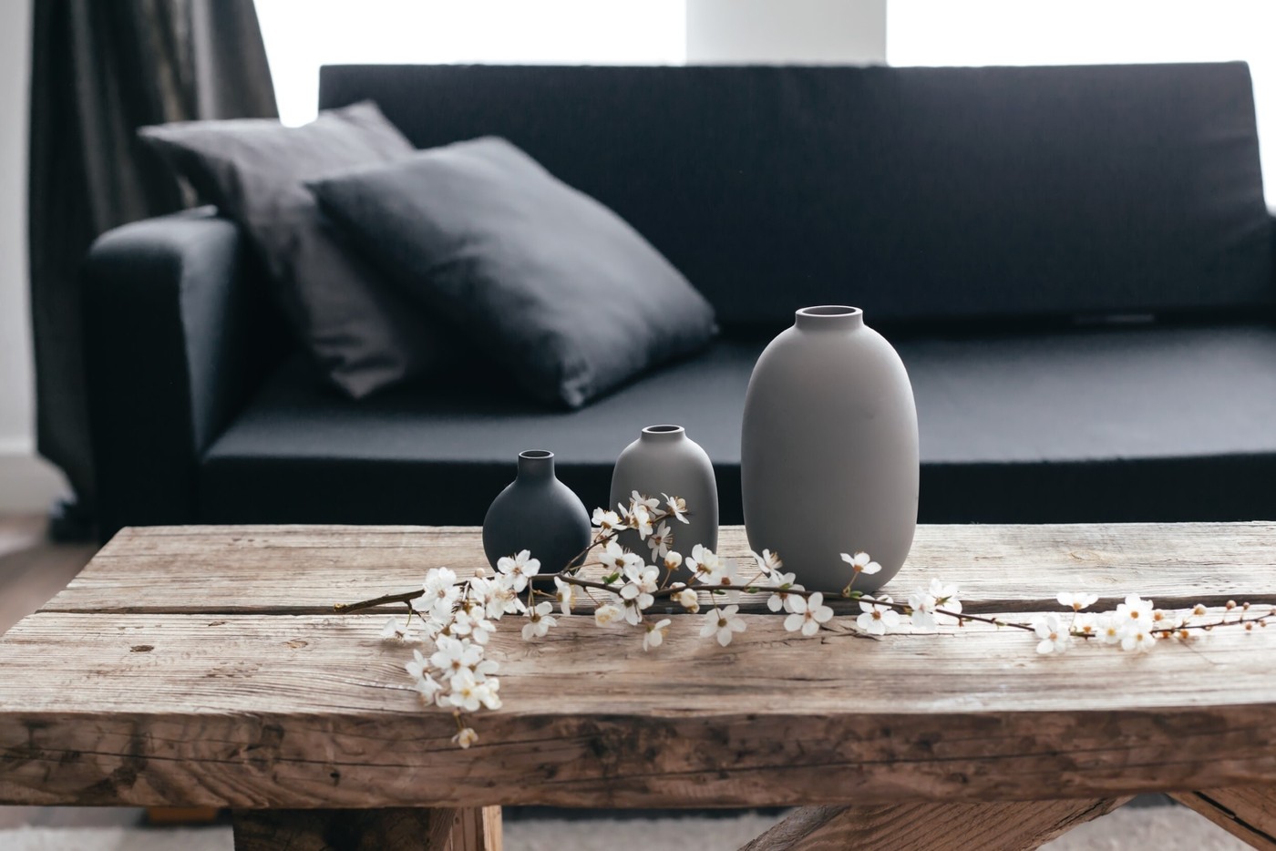 Home decor in scandinavian interior