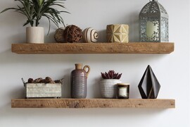 15 Useful Wooden Shelves For A Laundry Room
