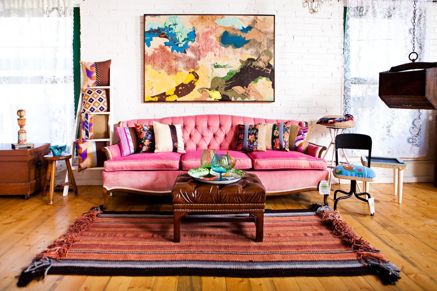 Vibrant color palette