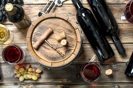 Corner Wine Rack